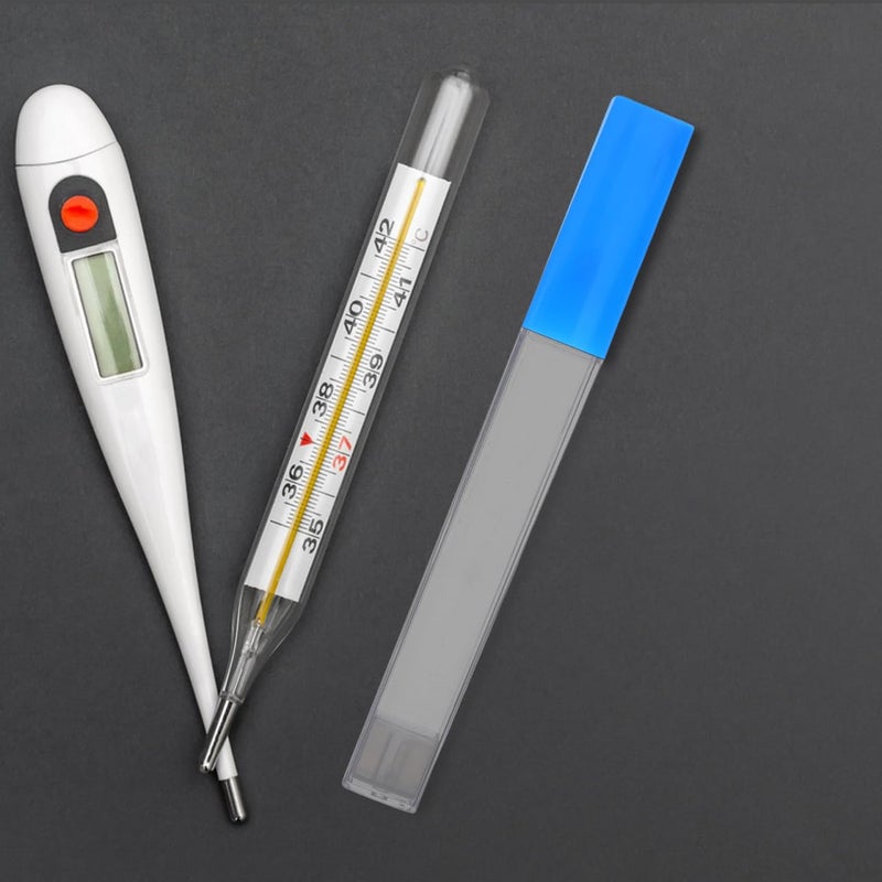 UTHCLO Thermometer Protective Tube 3-Pack Clear Storage Case for Body Temperature Thermometers and Acupuncture Tools Easy Access and Damage Protection - Image 5